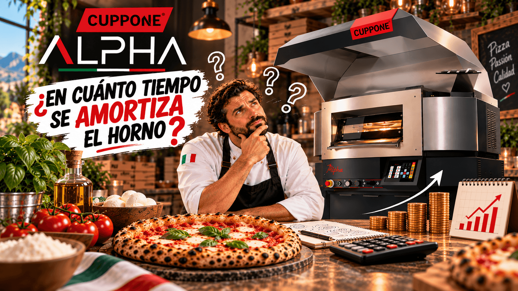 Cuppone Alpha: ¿en cuánto tiempo se amortiza el horno?