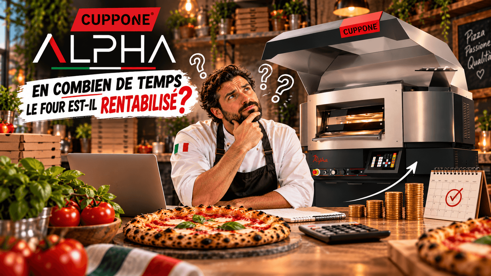 Cuppone Alpha : en combien de temps le four est-il rentabilisé ?